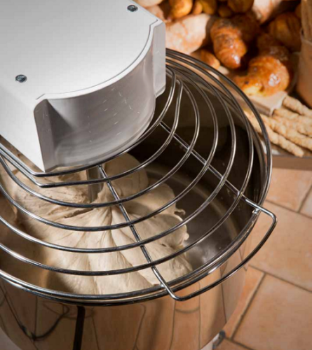 Miesiarka spiralna do ciasta ze stałym hakiem i dzieżą SK 20 litrów 400V