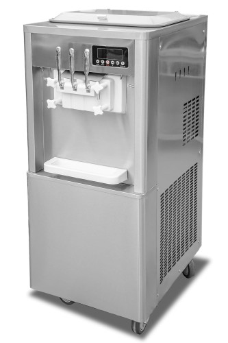 Maszyna do lodów włoskich RQMG38, 2 smaki +mix, nocne chłodzenie i pompa napowietrzająca