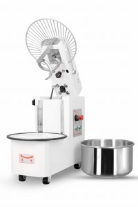 Miesiarka spiralna do ciasta | z podnoszonym hakiem i wyjmowaną dzieżą | RQT50 2V | 50 l | 400V | 2 prędkości