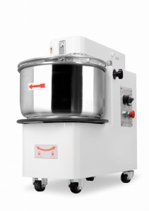 Miesiarka spiralna do ciasta | ze stałym hakiem i dzieżą | RQBT50 2V | 50 l | 400V | 2 prędkości