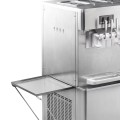 Maszyna do lodów włoskich RQMG22B, 4 smaki + 2 x mix, nocne chłodzenie, pompa napowietrzająca. Stolik do serwowania