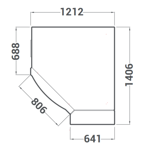 wymiary pieca CR535/1