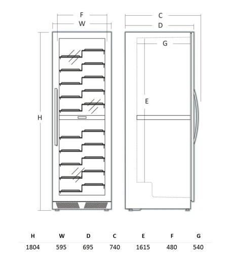 WC1162BF szafa chłodnicza na wino Resto Quality 7.png