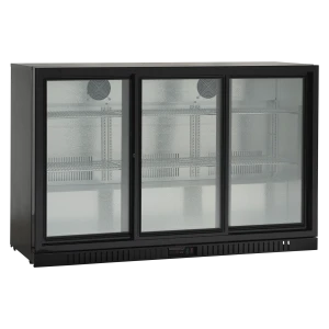 Barowa szafa chłodnicza | chłodziarka podblatowa Resto Quality BB311SLBB | drzwi przesuwne | 308 l