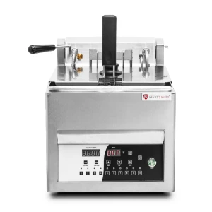 Frytownica elektryczna RQEF18L | frytownica automatyczna | automatyczne podnoszenie kosza | 18 l | 6 kW | 400V