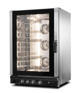 Piec konwekcyjno-parowy PF8410 | 10xGN 1/1 | 10x600x400 mm | manualny | 13,8kW