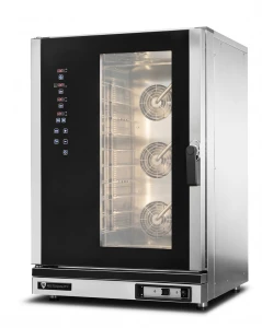 Piec konwekcyjno-parowy 10x GN1/1 | 10x 600x400 | automatyczny system mycia | 15,8 kW | Vespucci Wash PF8910