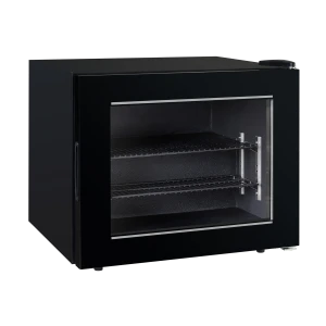 Zamrażarka nablatowa przeszklona Resto Quality DF45BC | 570x500x500 mm | czarny | 45 l
