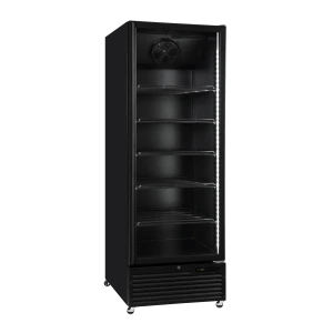 Szafa chłodnicza przeszklona Resto Quality DC726BD | 700x780x2033 mm | czarny | 592 l