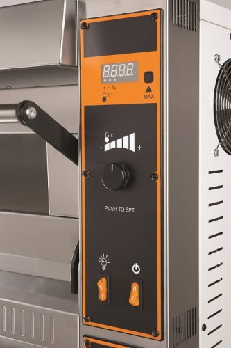 Piec do pizzy elektryczny | jednokomorowy | 6x36 | TecPro D 6